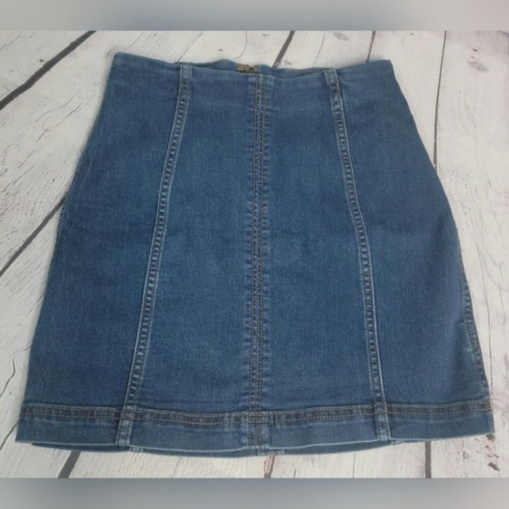 Free People Denim Skirt size 2